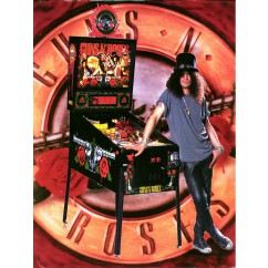 Guns n Roses rubber kit - BLACK (DATA EAST)