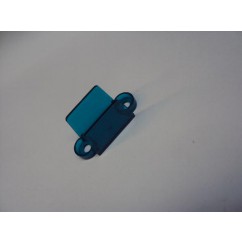 1-1/4" Translucent Double Sided Lane Guide -  TEAL