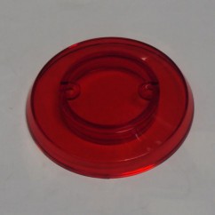 Pop Bumper Cap - TRANSPARENT RED.Williams and Bally.