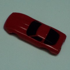 CORVETTE  CAR BODY - RED