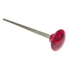 Ball Shooter (Plunger) Rod - Red Translucent Knob