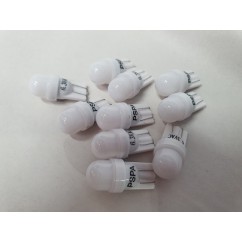 PSPA 2SMD 555 FROSTED COOL WHITE LED 10 PACK OF GLOBES