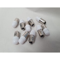 PSPA 2SMD 44/47 FROSTED COOL WHITE LED 10 PACK OF GLOBES