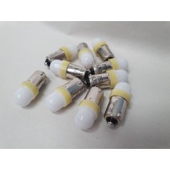 PSPA 2SMD 44/47 FROSTED YELLOW LED 10 PACK OF GLOBES