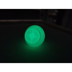 Glow in the Dark Cabinet Flipper Button - 1-1/8" Shaft (price is for single flipper button only)