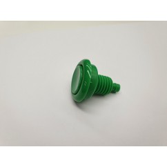 GREEN Opaque Flipper Button - 1-1/8" - NO SPRING