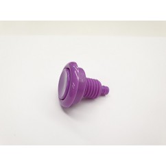 PURPLE Opaque Flipper Button - 1-1/8" - NO SPRING