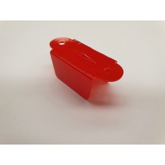2-1/8" Double Sided Lane Guide - RED 