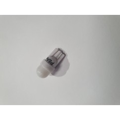 No-ghosting T10 2SMD 5630 Cool White frosted cover (#555)