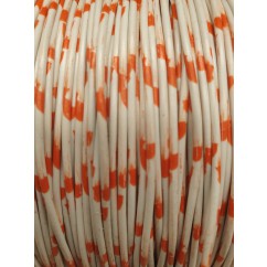 W22-093 WIRE.White and Orange.