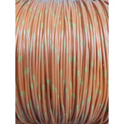 W22-034 WIRE. Orange and Yellow.