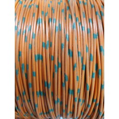 W22-035 WIRE. Orange and Green.