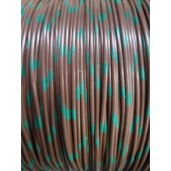 WIRE. 22G Brown and Green.