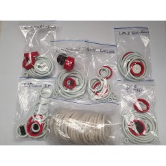 Rubber Kits and 2 1/2inch Rubber bulk Pack (As Pictured)