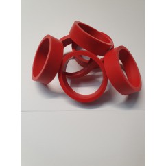 ECONOMY Flipper Rubber - RED 23-6519-4-E