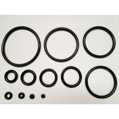 DEMON SILICONE BLACK RUBBER 3/8"OD or 23/64"OD