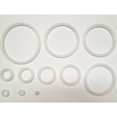 DEMON SILICONE TRANSLUCENT RUBBER 3/8"OD or 23/64"OD