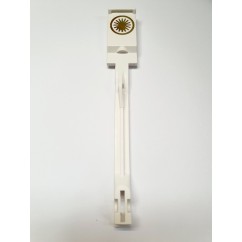 Centaur WHITE drop target with GOLD spokes(Gold Wheel) / XENON (Bally) Drop target