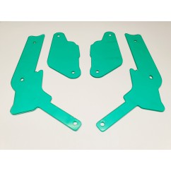 Stern Godzilla Pro/Premium/LE GREEN PETG Plastic Protector Set