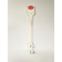 Bally Red bullseye Tombstone targets 