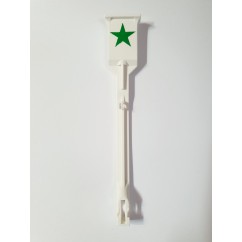 DROP TARGET - STERN EARLY WHITE/ GREEN STAR