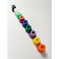 DEMON SILICONE Rubber sleeve - tapered BLACK