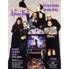 The Addams Family rubber kit in white