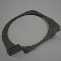 metal bracket with hole