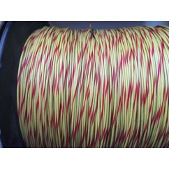 wire 22 g  yellow and red