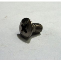 machine screw 10-32 x 3/8 phillips pan head oval stainless steel