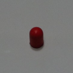 Silicone Bulb Cap condom RED