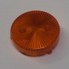 Pop bumper cap snap on with screw Orange 