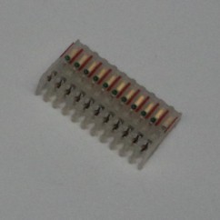 11 R CONNECTOR IDC mt/thru  22/.100