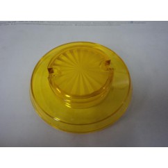 Pop bumper cap - yellow starburst