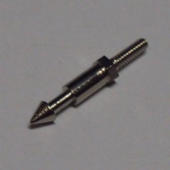 Mini post 6-32 thread post metal screw bumper