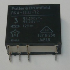 relay 12vdc dpdt