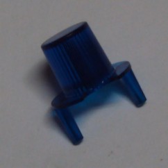 dome jet bumper transparent blue