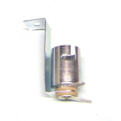 bayonet base 2 lead socket with long mounting bracket 