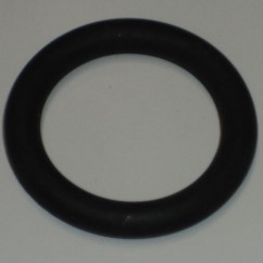 1-1/4" Premium Black Rubber Ring