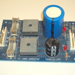 CAPCOM ASSEMBLY PCB POWER RD