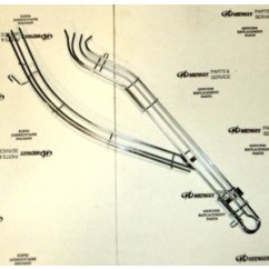 Corvette right wire ramp assy