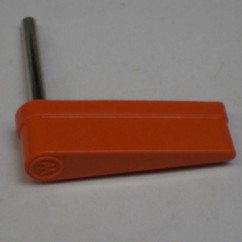 FLIPPER & SHAFT  WILLIAMS LOGO ORANGE 