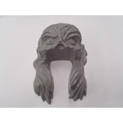 Plastic Head , moulded grey 