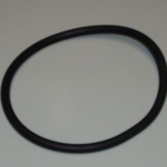 4" Premium Black Rubber Ring