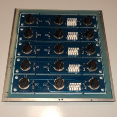 CAPCOM ASSEMBLY PCB OPTO FOUR 3-POS BOARD