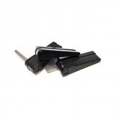Flipper Bat Modern Type Plastic/Stainless Steel (BLACK)