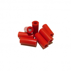 1-1/16" Red Rubber Post Sleeve Premium.