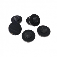 Damper Plug Grommet Black Premium Silicone.