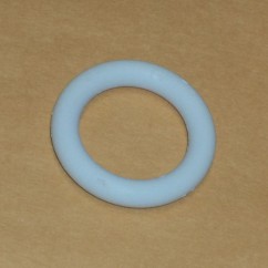 1" White Rubber RiNG 