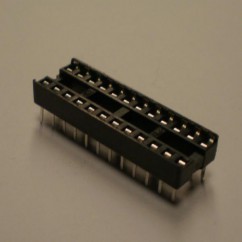 IC Socket - 24 pins slim